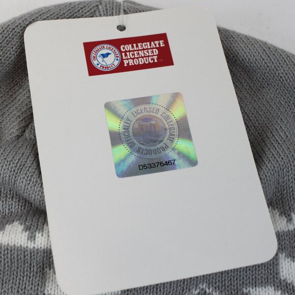 Headmaster Campus Wear Kansas Jayhawks Knit Beanie Adult One Size Fits Most - Picture 6 of 6